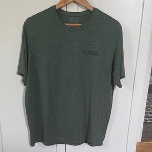 Patagonia Capilene Daily Men's Forest Green Short Sleeve Tee - Large